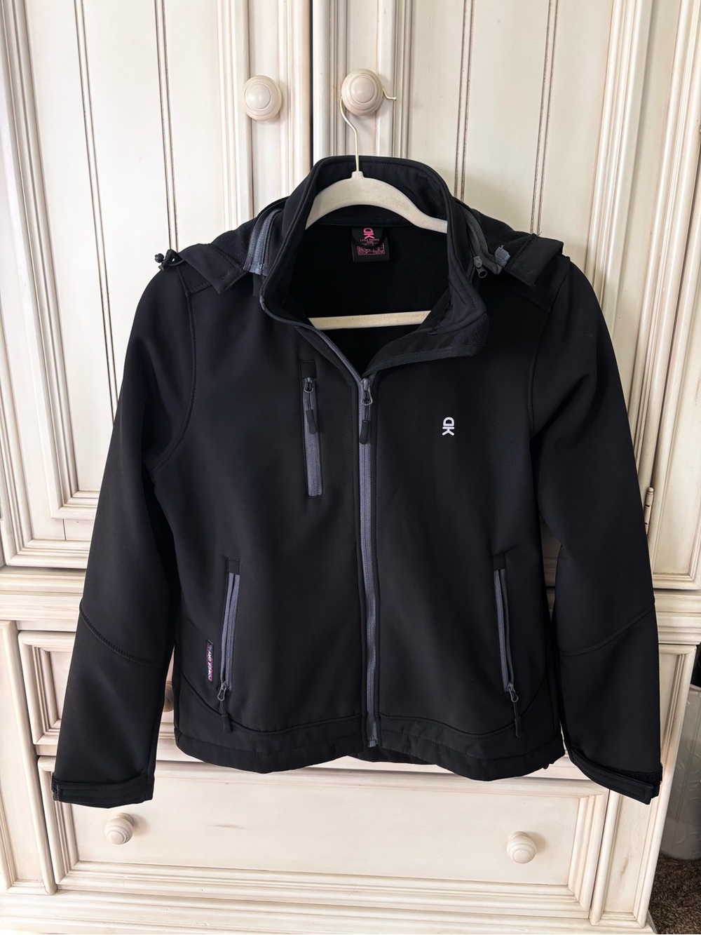 Women’s Black Little Donkey Andy Softshell Ski Snowboard Jacket Sz S